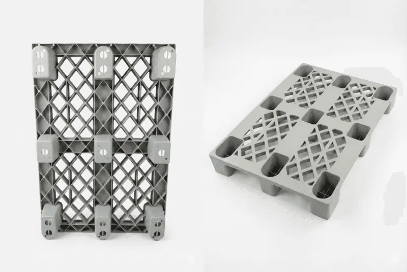 Can Plastik 80x120 Siyah Endüstriyel Plastik Palet